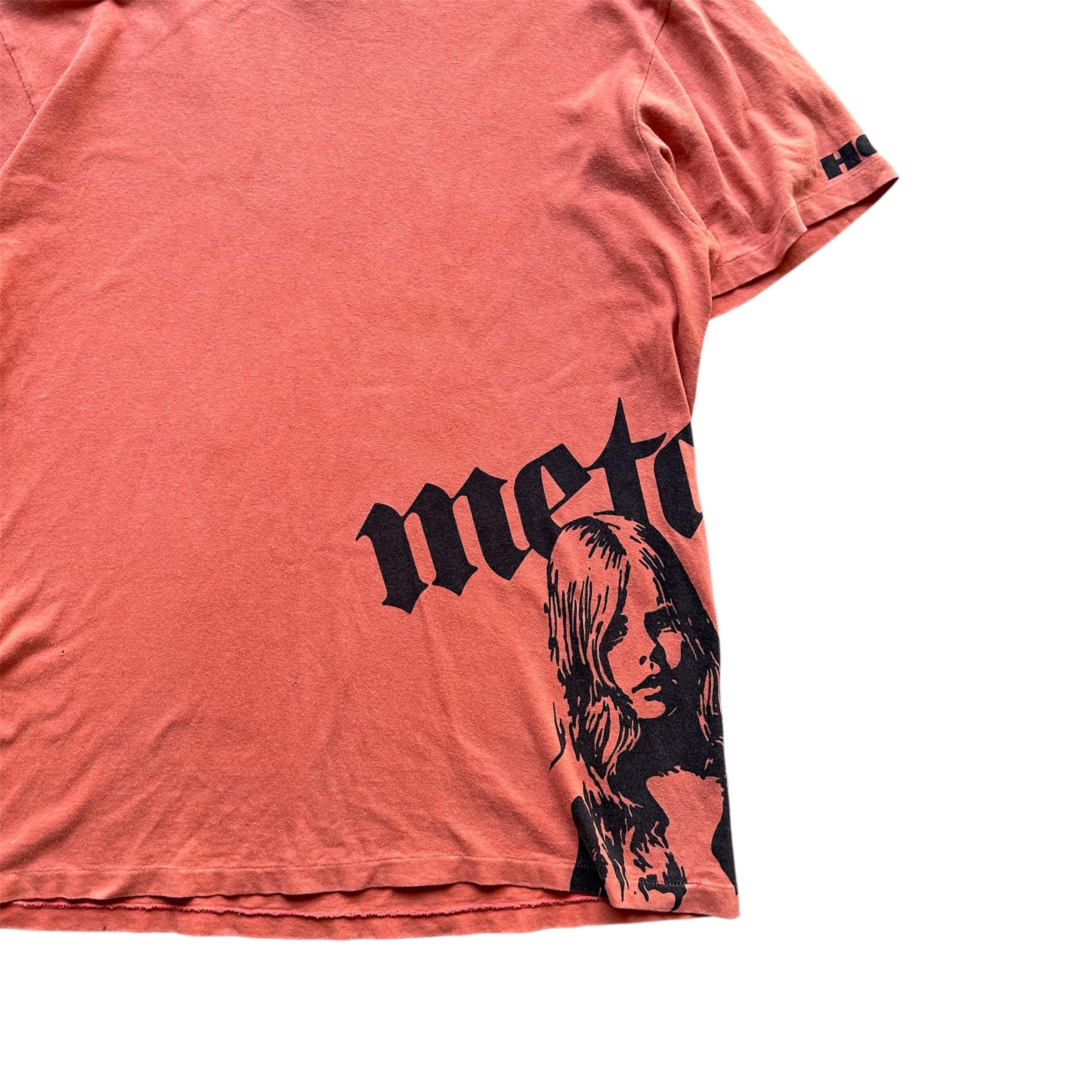 HYSTERIC GLAMOUR ORANGE METRO TEE.