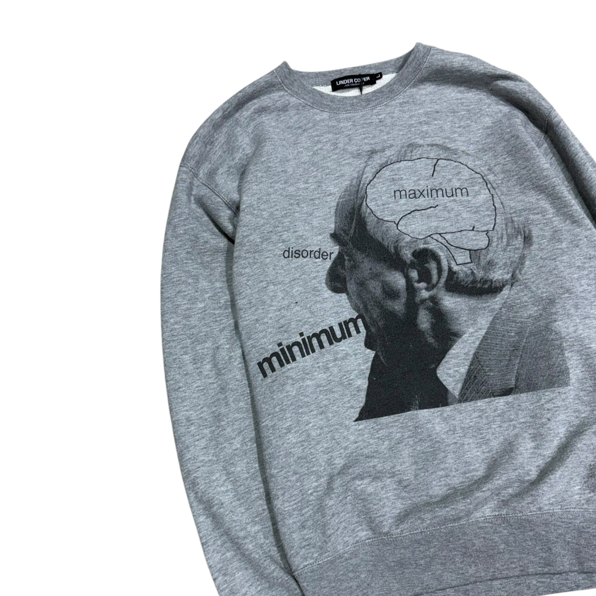 UNDERCOVER “MAXIMUM BRAIN” SWEATER.