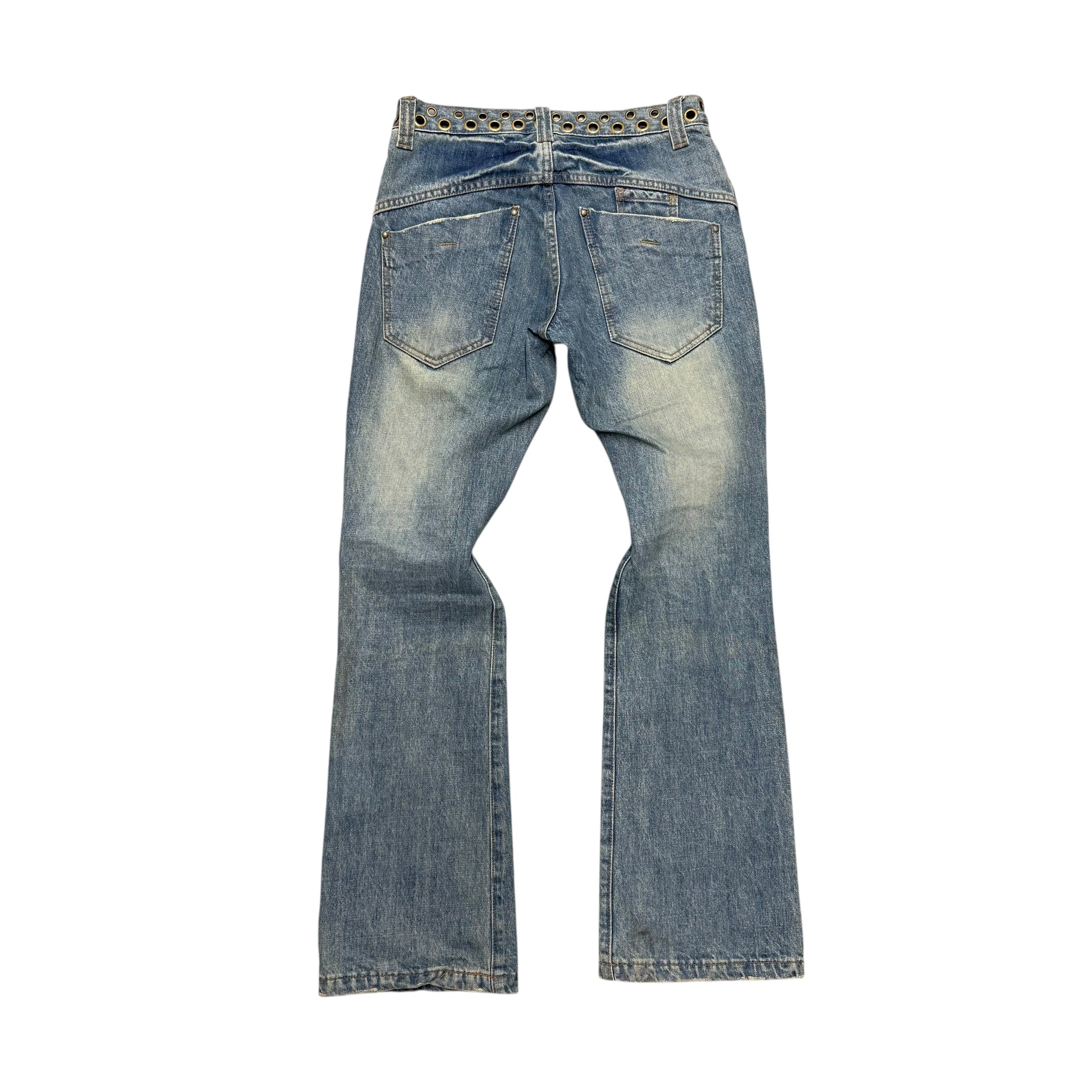 VINTAGE DAILY NEWS RIVET DENIM.