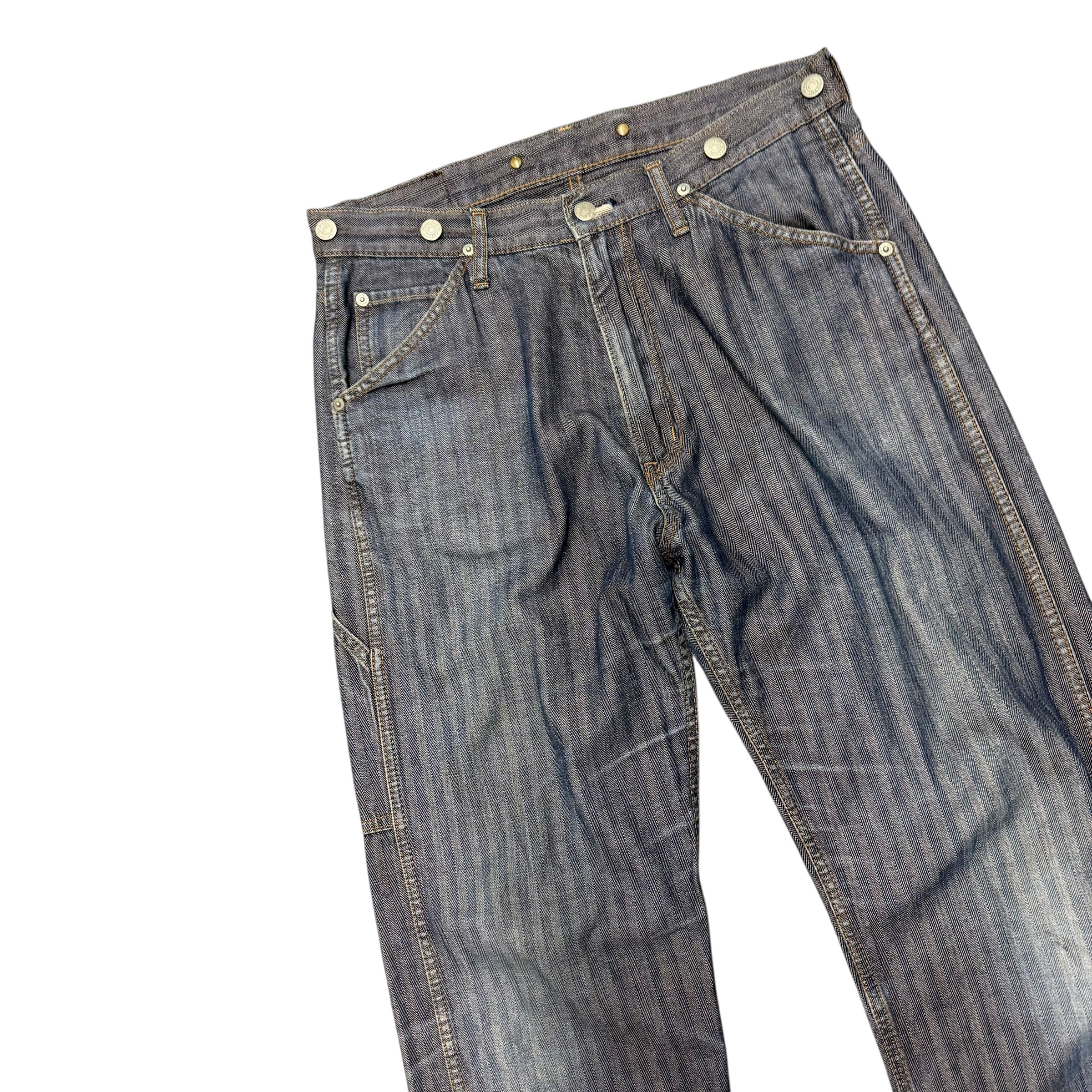 HYSTERIC GLAMOUR HICKORY DENIM.