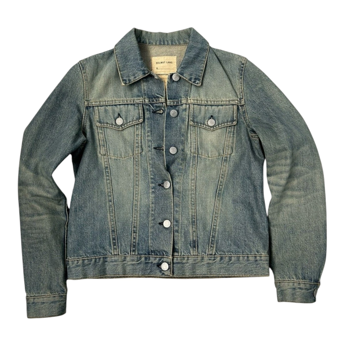 VINTAGE 1997 DISTRESSED HELMUT LANG DENIM JACKET