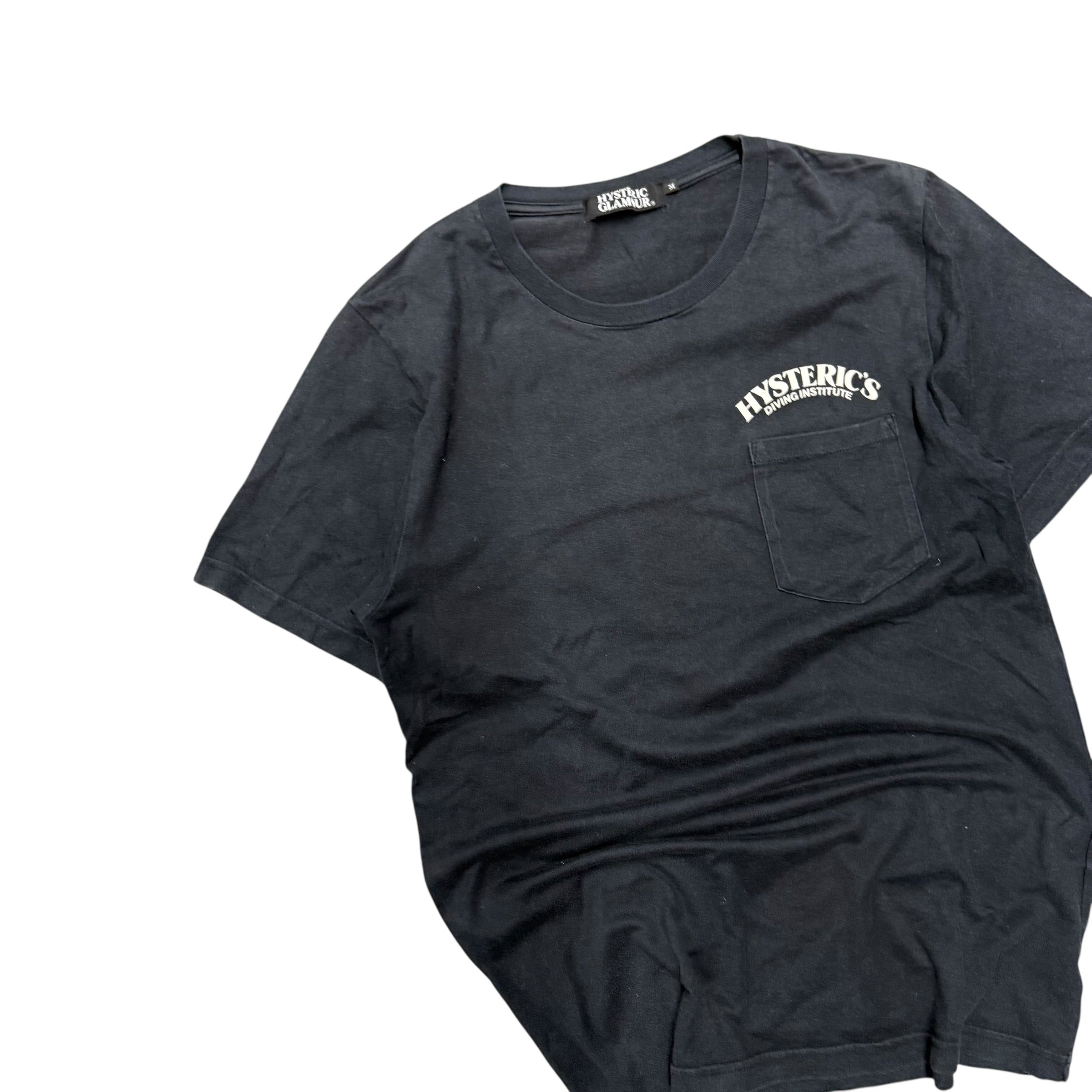 HYSTERIC GLAMOUR DIVING INSTITUTE TEE.