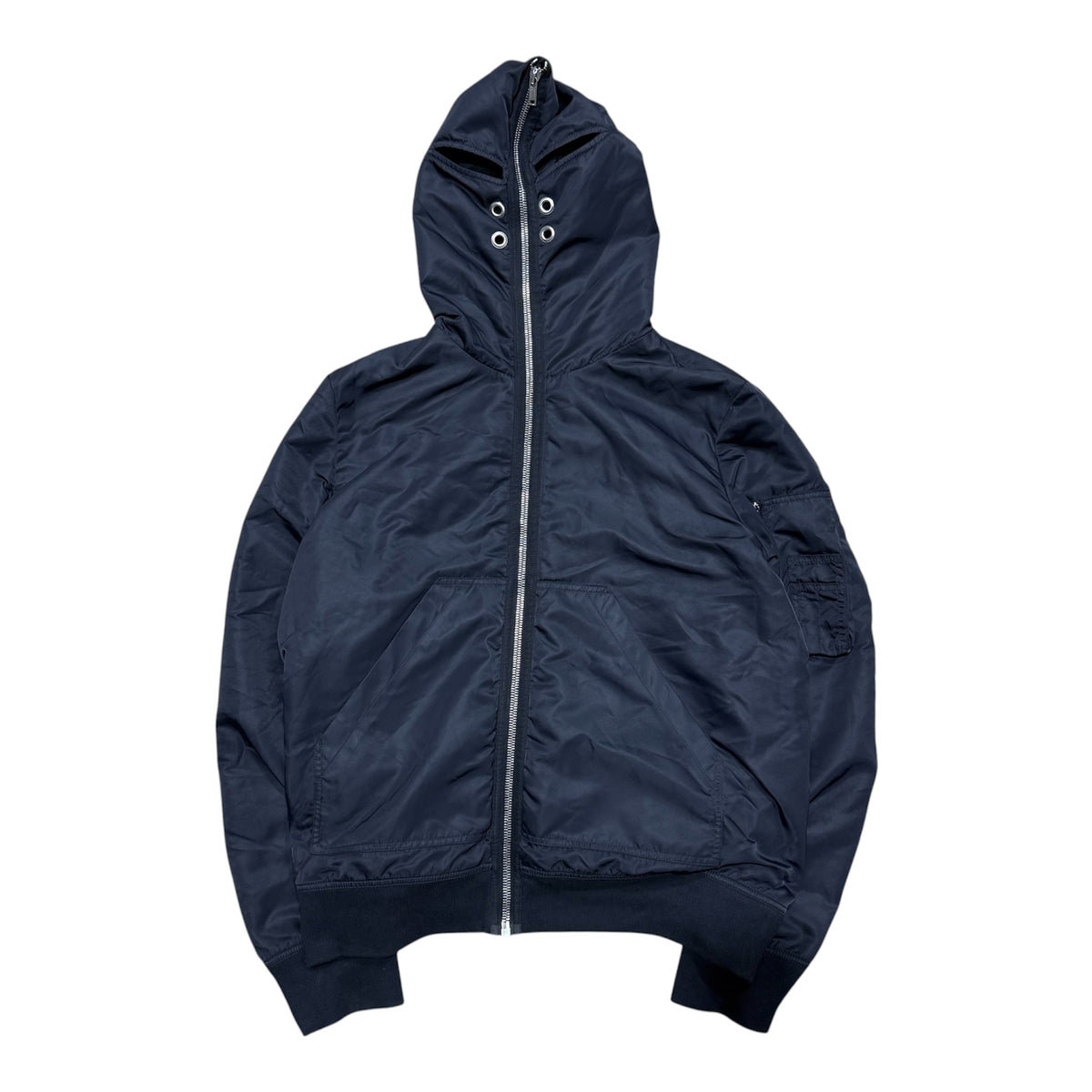 RICK OWENS GIMP FLIGHT BOMBER JACKET.