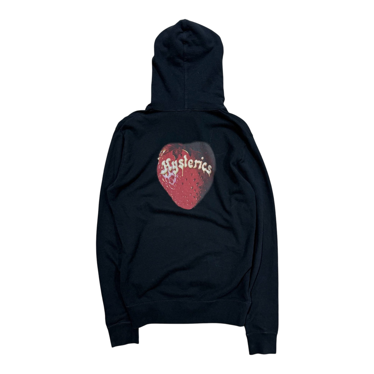 HYSTERIC GLAMOUR SKULL BERRY LOGO HOODIE.