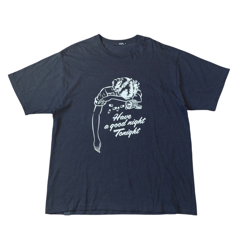 HYSTERIC GLAMOUR “HAVE A GOOD NIGHT TONIGHT” TEE.