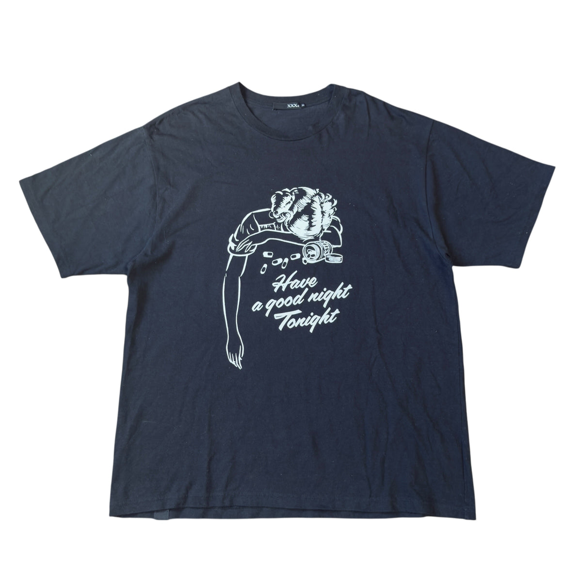 HYSTERIC GLAMOUR “HAVE A GOOD NIGHT TONIGHT” TEE.