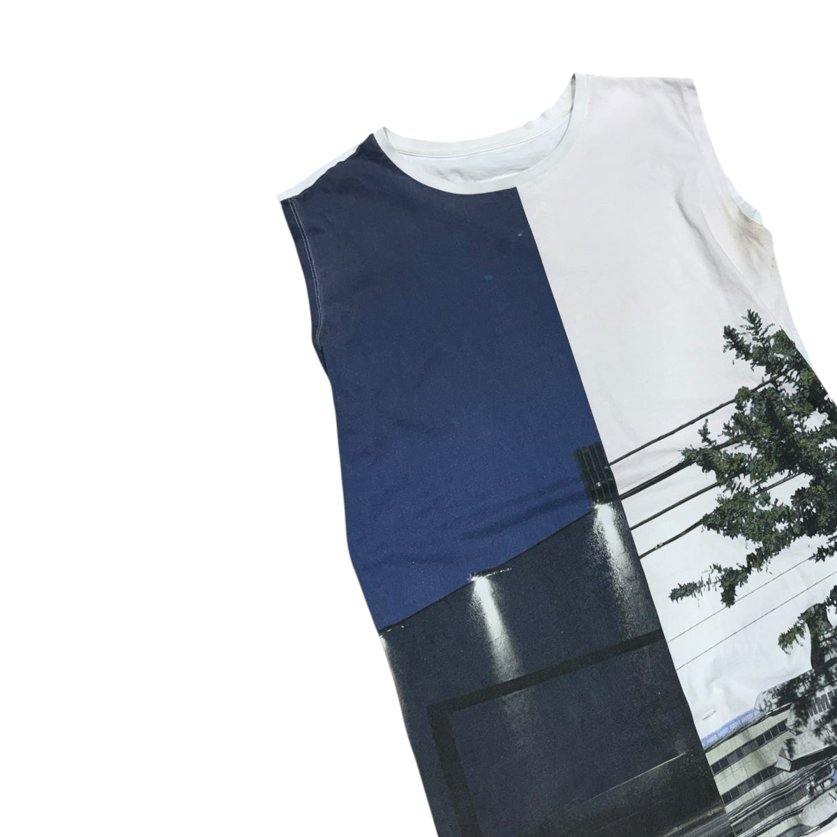 MAISON MARGIELA MM6 SPLIT TANKTOP.