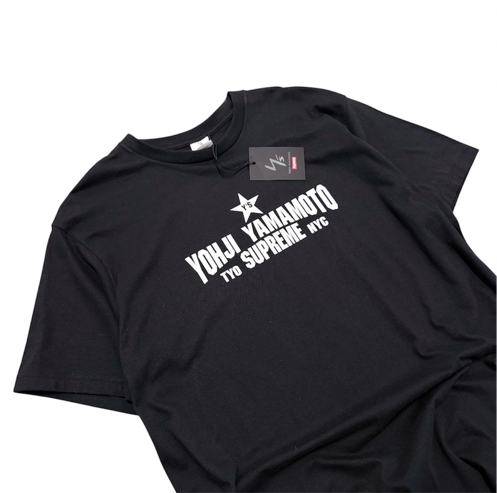 SUPREME YOHJI YAMAMOTO LOGO SHIRT.