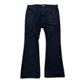 BALENCIAGA BLACK FLARED DENIMS.