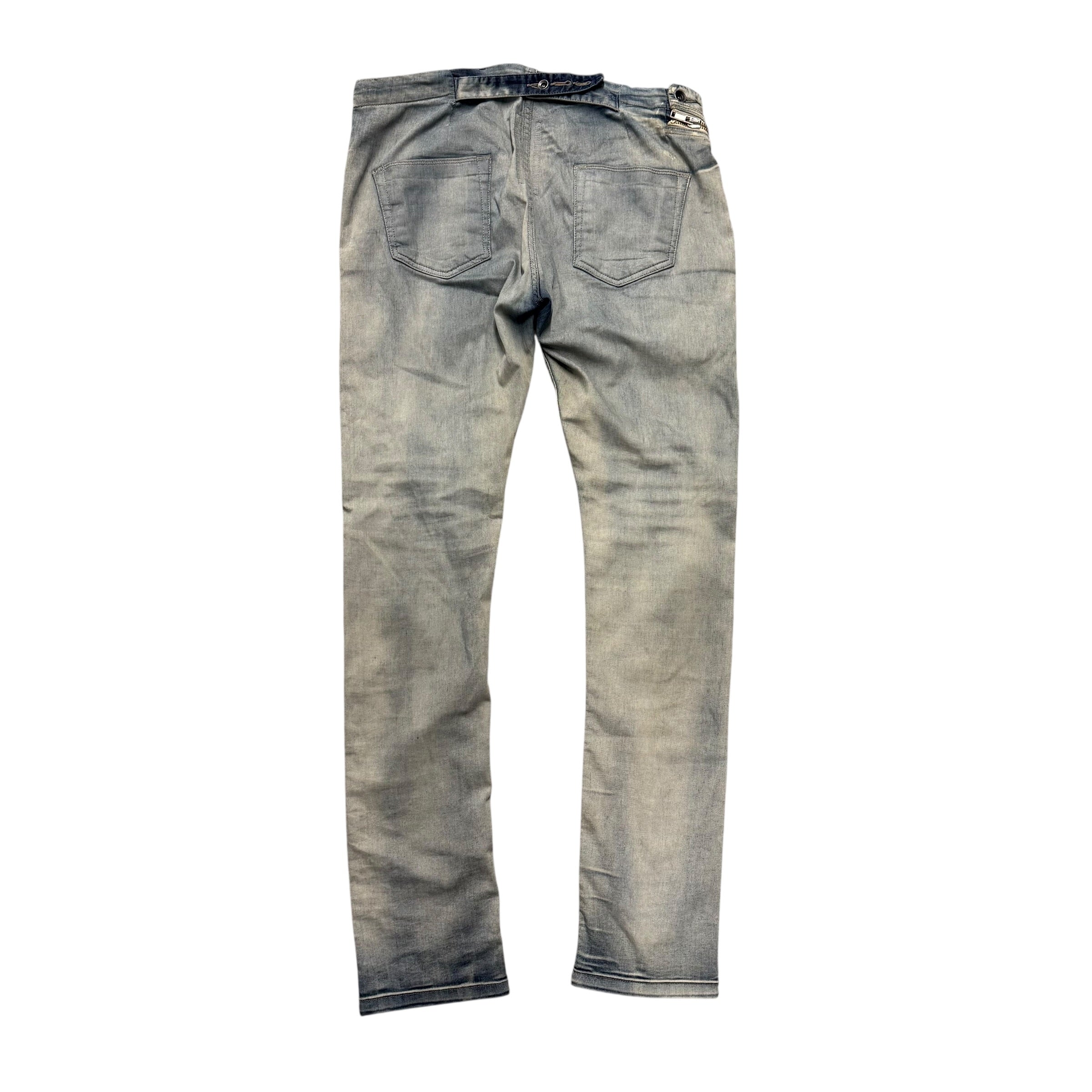 RICK OWENS OG HUSTLER AIRCUT PANTS.