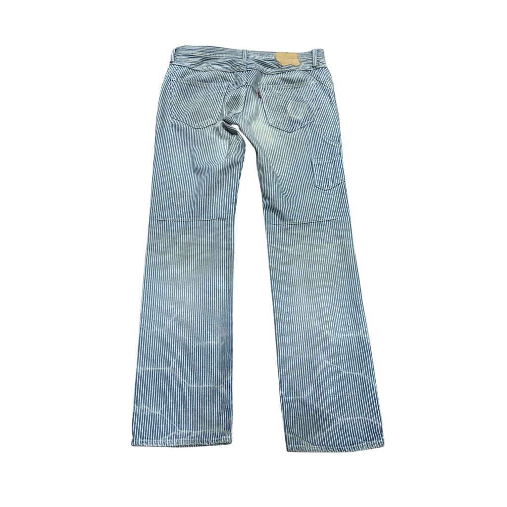 NUMBER (N)INE PINSTRIPE DENIMS.