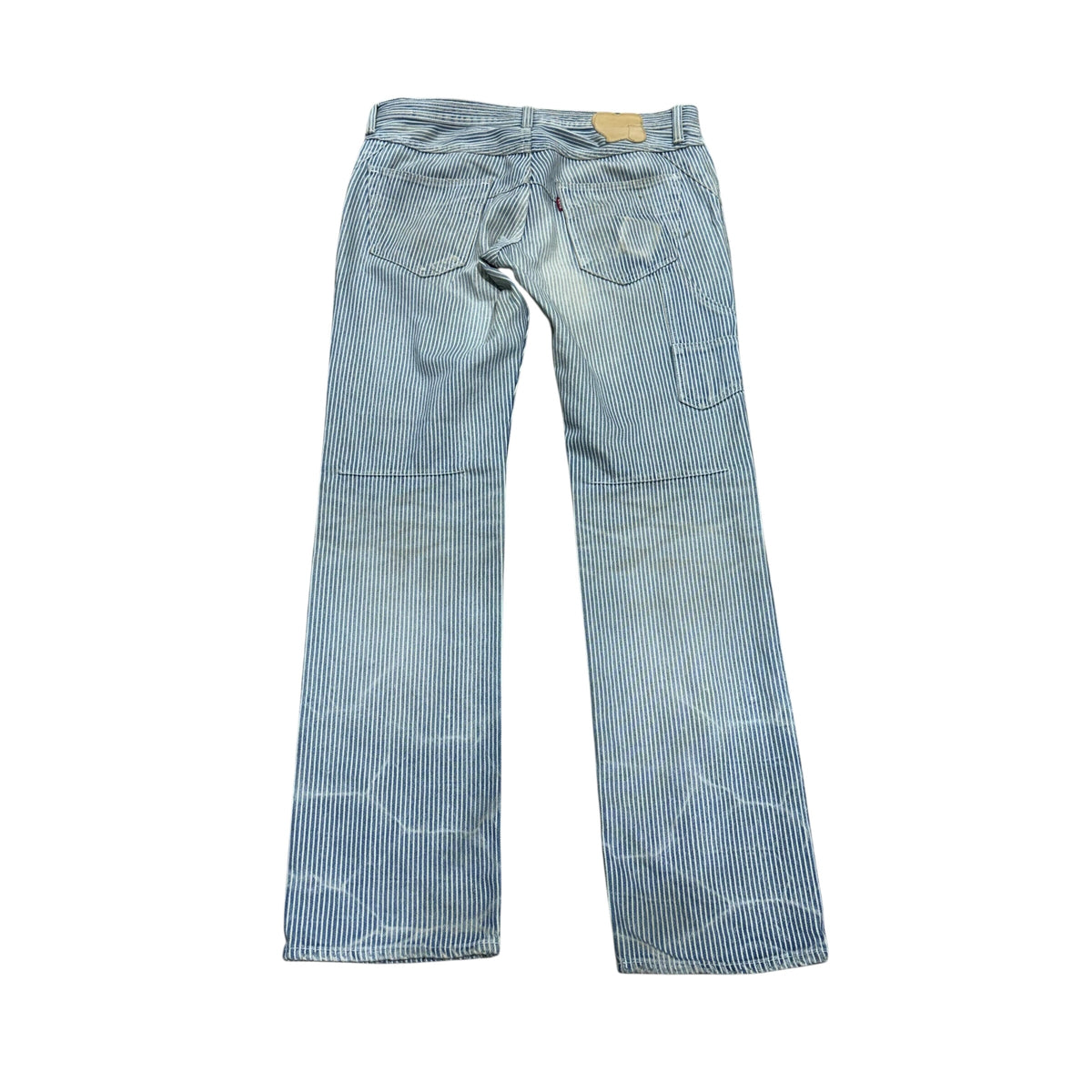 NUMBER (N)INE PINSTRIPE DENIMS.