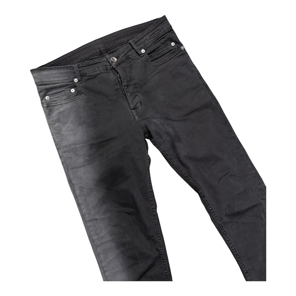 RICK OWENS GRADIENT TYRONE CUT JEANS.