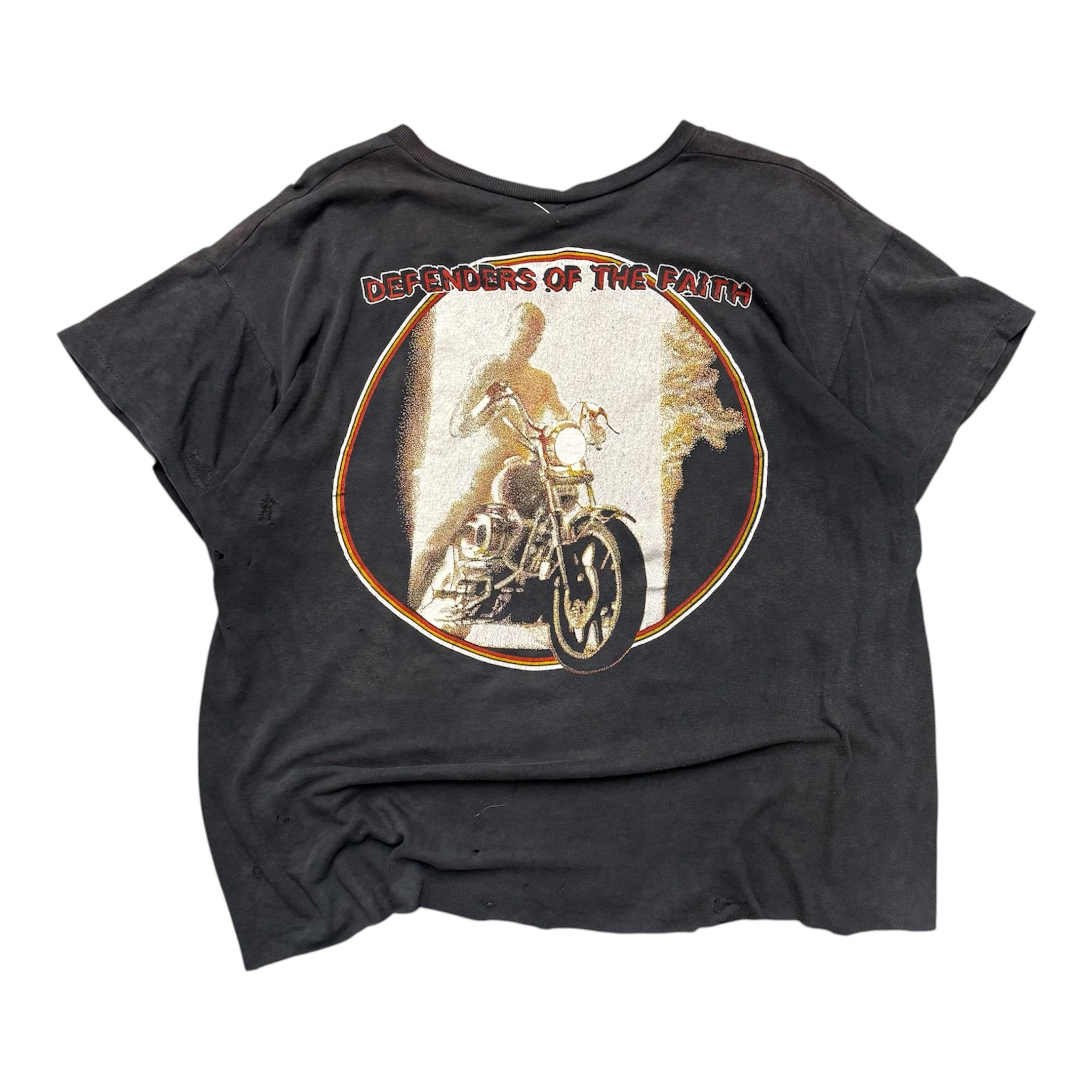 JUDAS PRIEST “DEFENDERS OF THE FAITH” VINTAGE TEE.