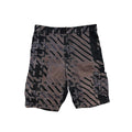 ISSEY MIYAKE BROWN FADED SHORTS.