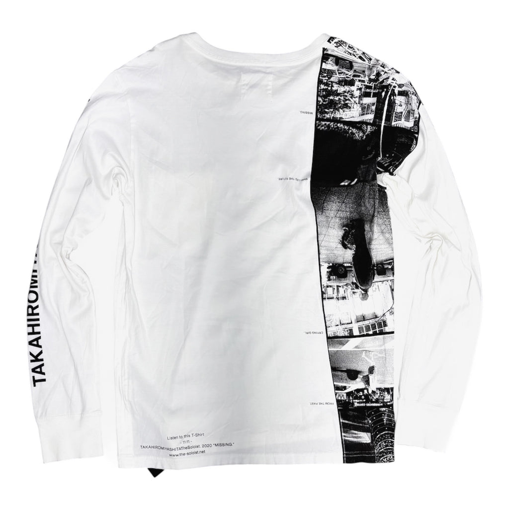 TAKAHIROMIYASHITA THE SOLOIST “SMELLING THE FUTURE” LONGSLEEVE SHIRT.