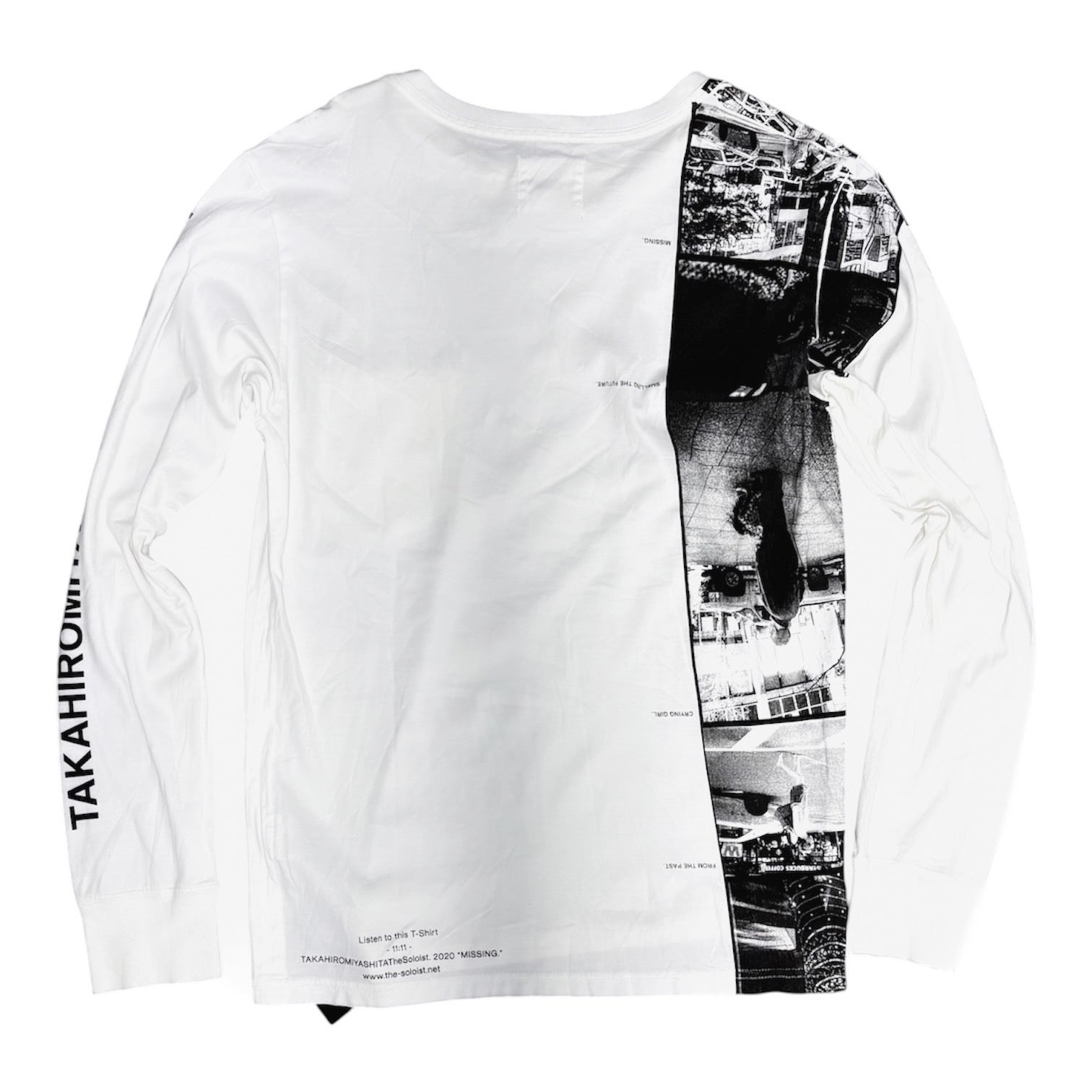 TAKAHIROMIYASHITA THE SOLOIST “SMELLING THE FUTURE” LONGSLEEVE SHIRT.