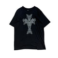 YOHJI YAMAMOTO Y’S BLACK CROSS TEE.