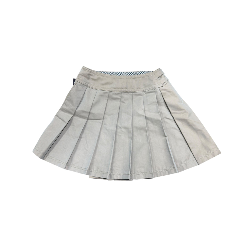 BURBERRY KHAKI SKIRT.