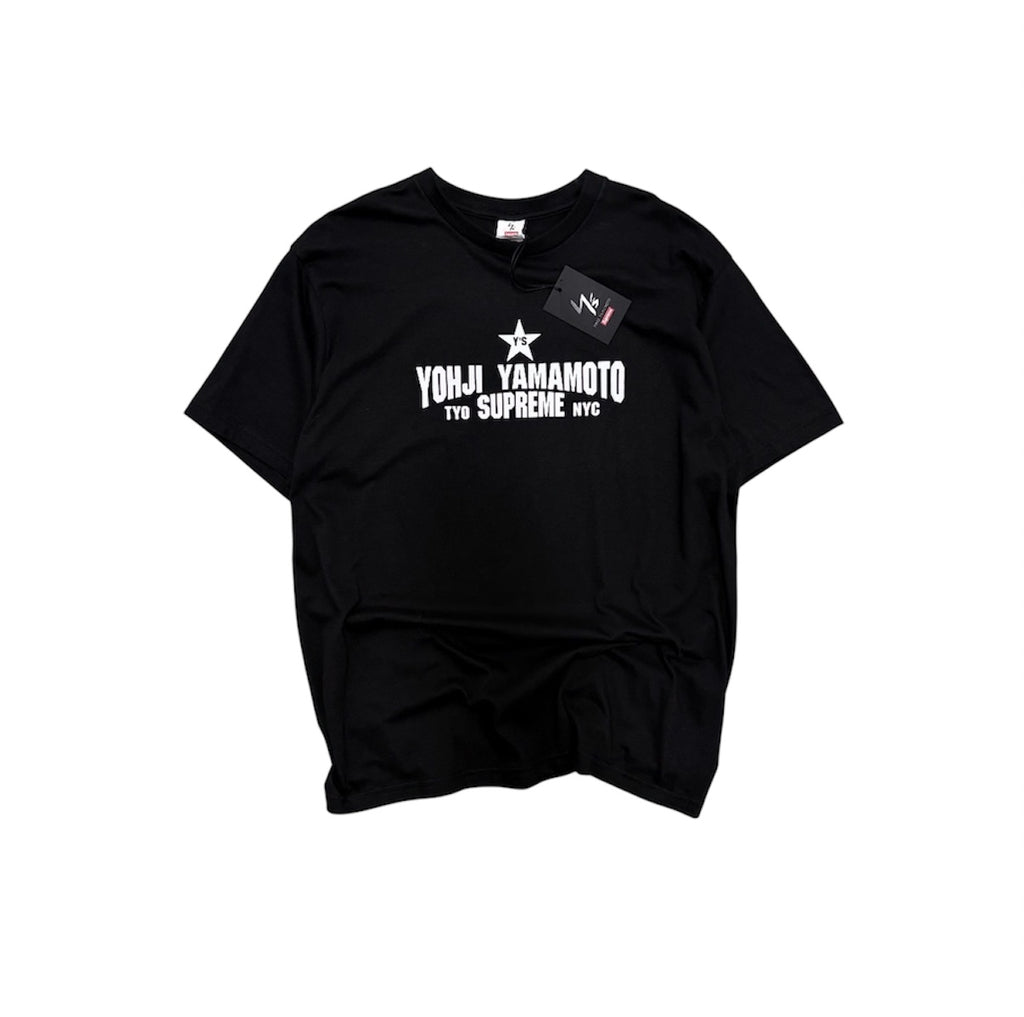 SUPREME YOHJI YAMAMOTO LOGO SHIRT.