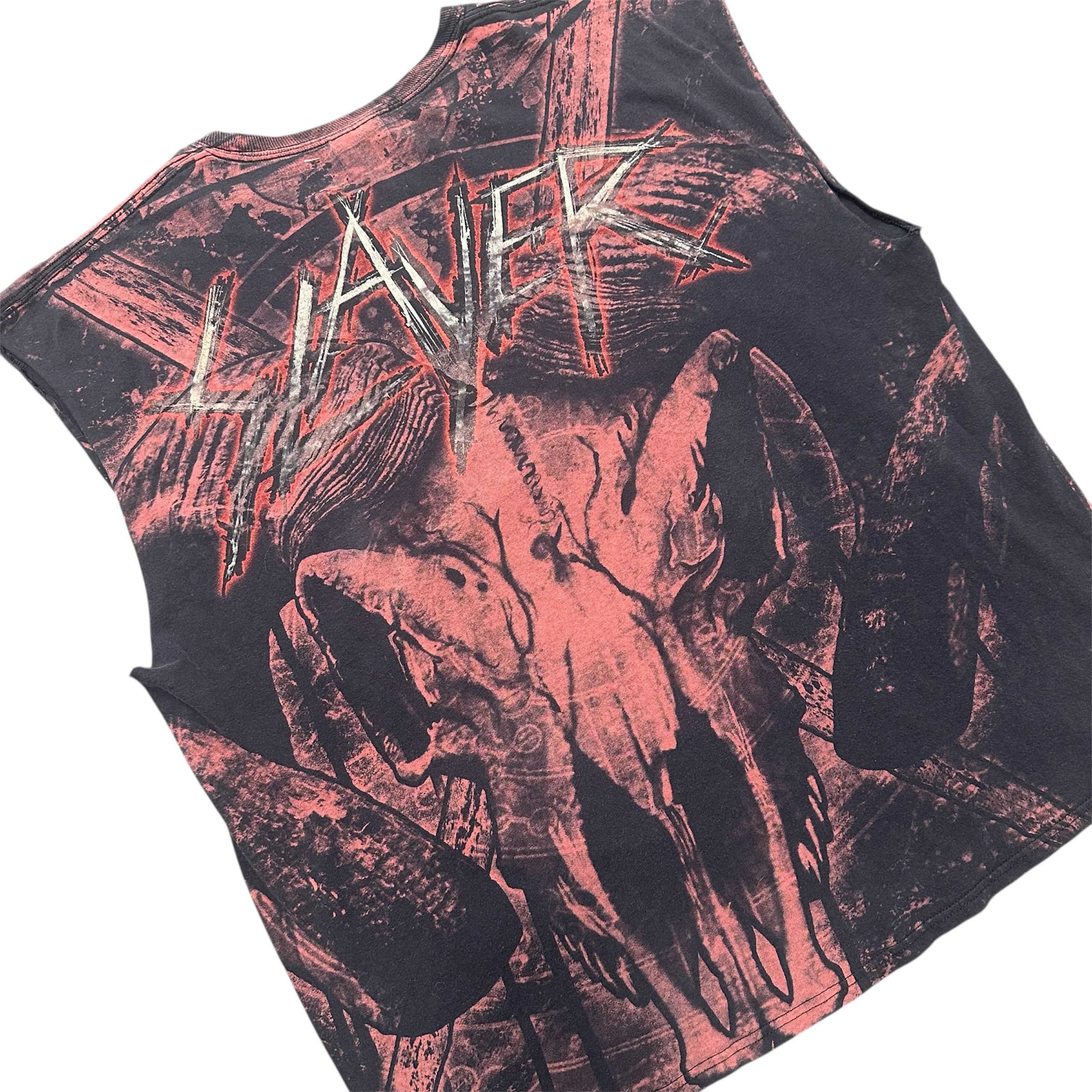 VINTAGE 2000’S SLAYER AOP TANK TOP