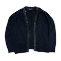 JUNYA WATANABE/COMME DES GARÇONS SAFETY PIN CARDIGAN.