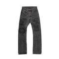 JOHNBULL DISTRESSED BLACK DENIM.