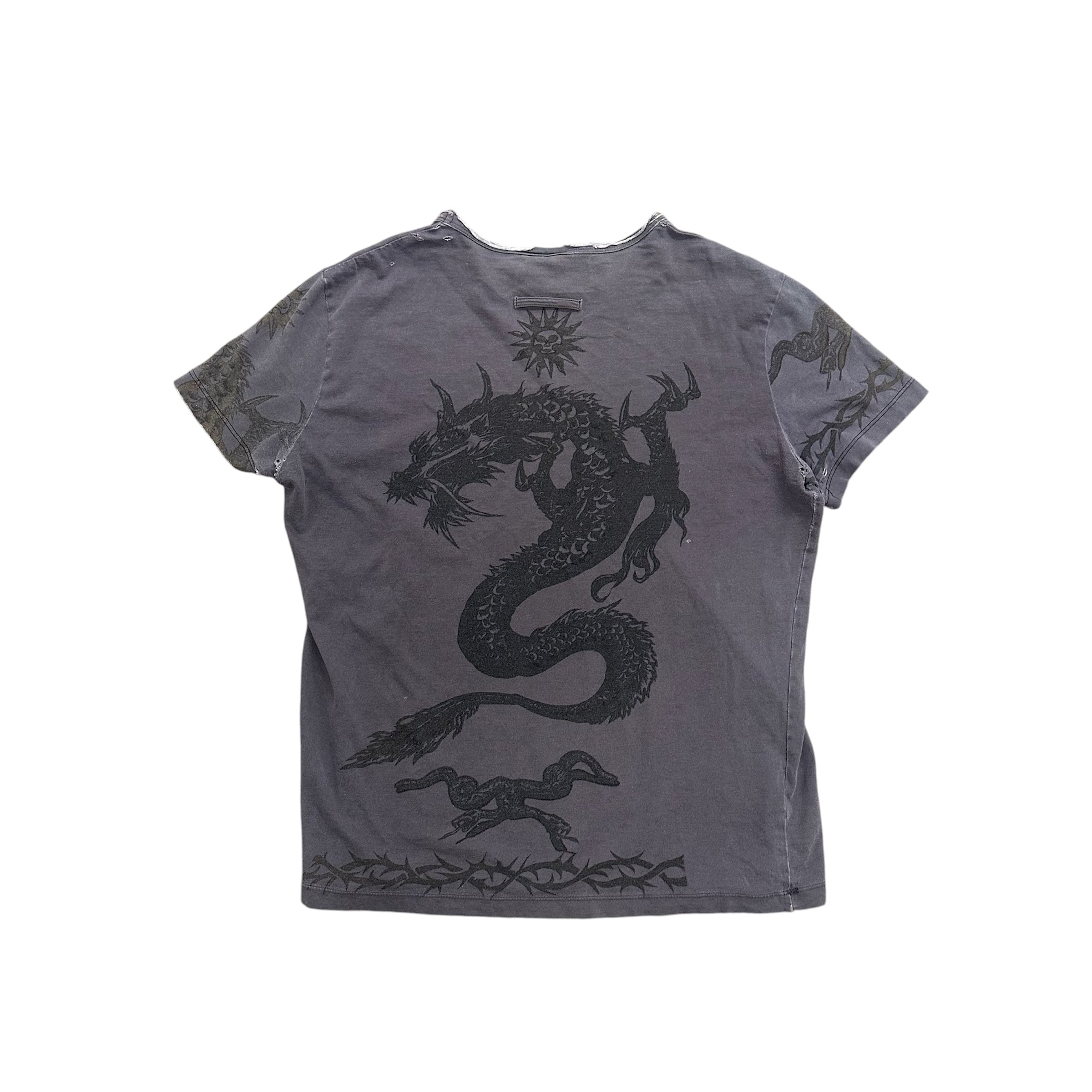JEAN PAUL GAULTIER SAFE SEX FOREVER TATTOO SHIRT