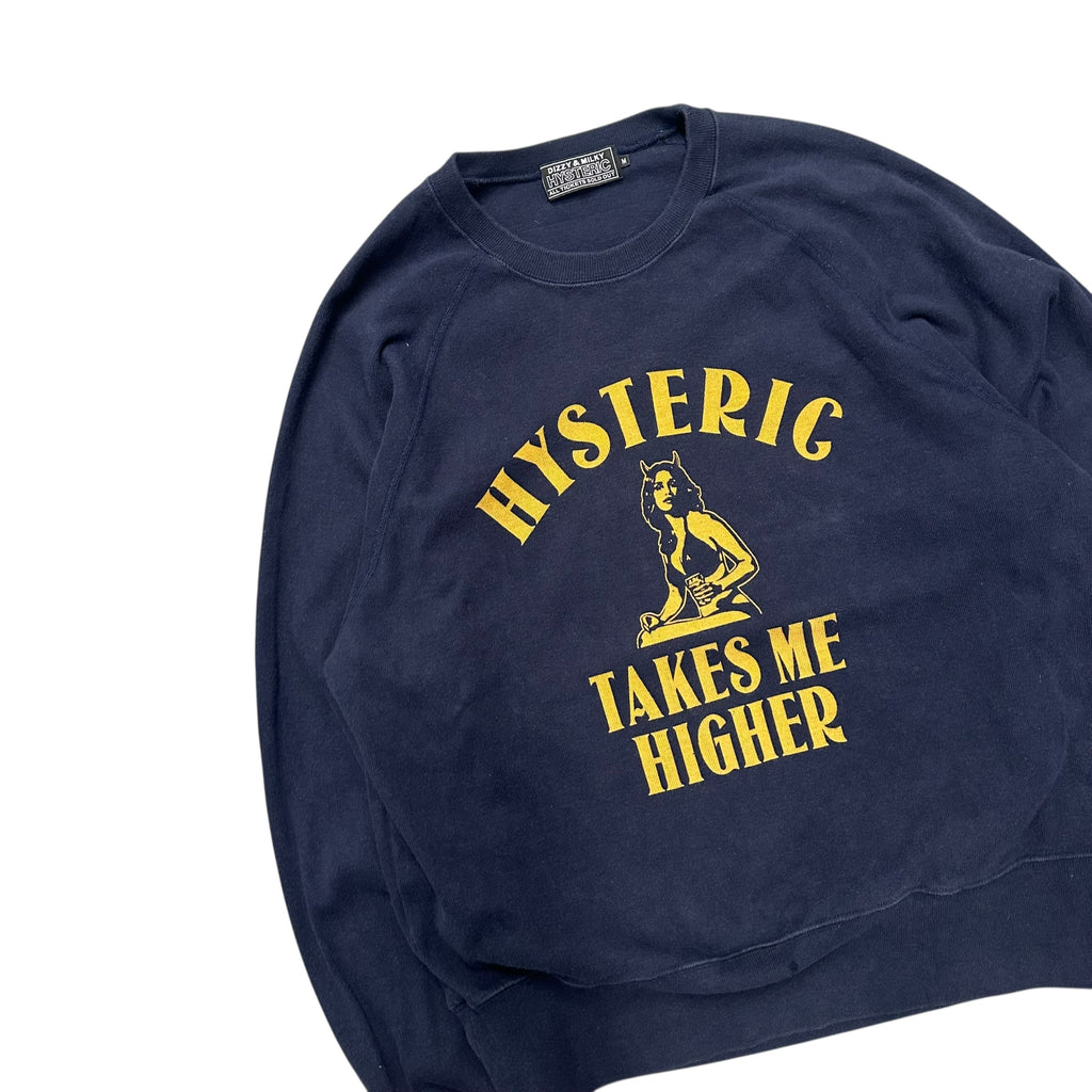 HYSTERIC GLAMOUR TAKES ME HIGHER SWEATER.