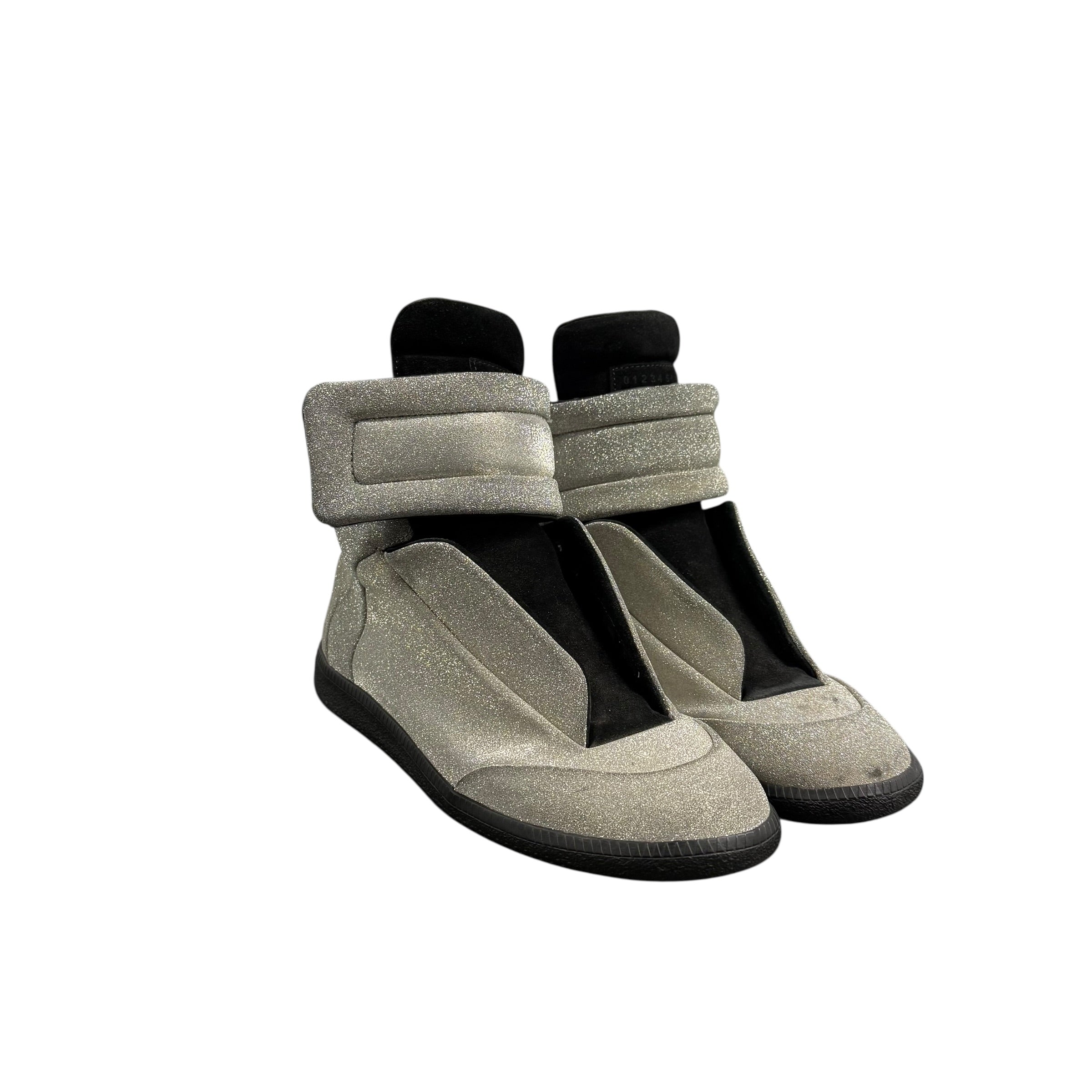 MAISON MARGIELA GLITTER FUTURE SNEAKERS.