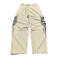 BALENCIAGA FALL/WINTER 2024 TRIBAL SWEATPANTS.