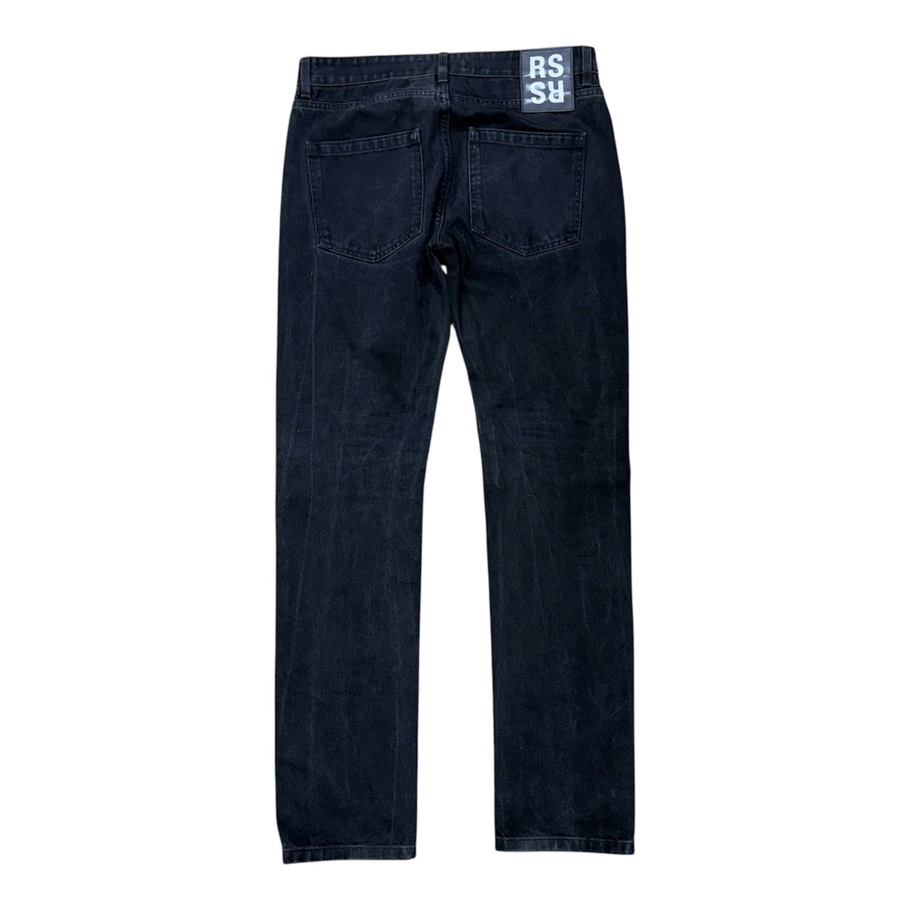 RAF SIMONS SS21 REDUX BLACK DENIMS.