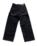 BALENCIAGA AFTERWORLD ‘21 BOXER DESTROYER DENIM.
