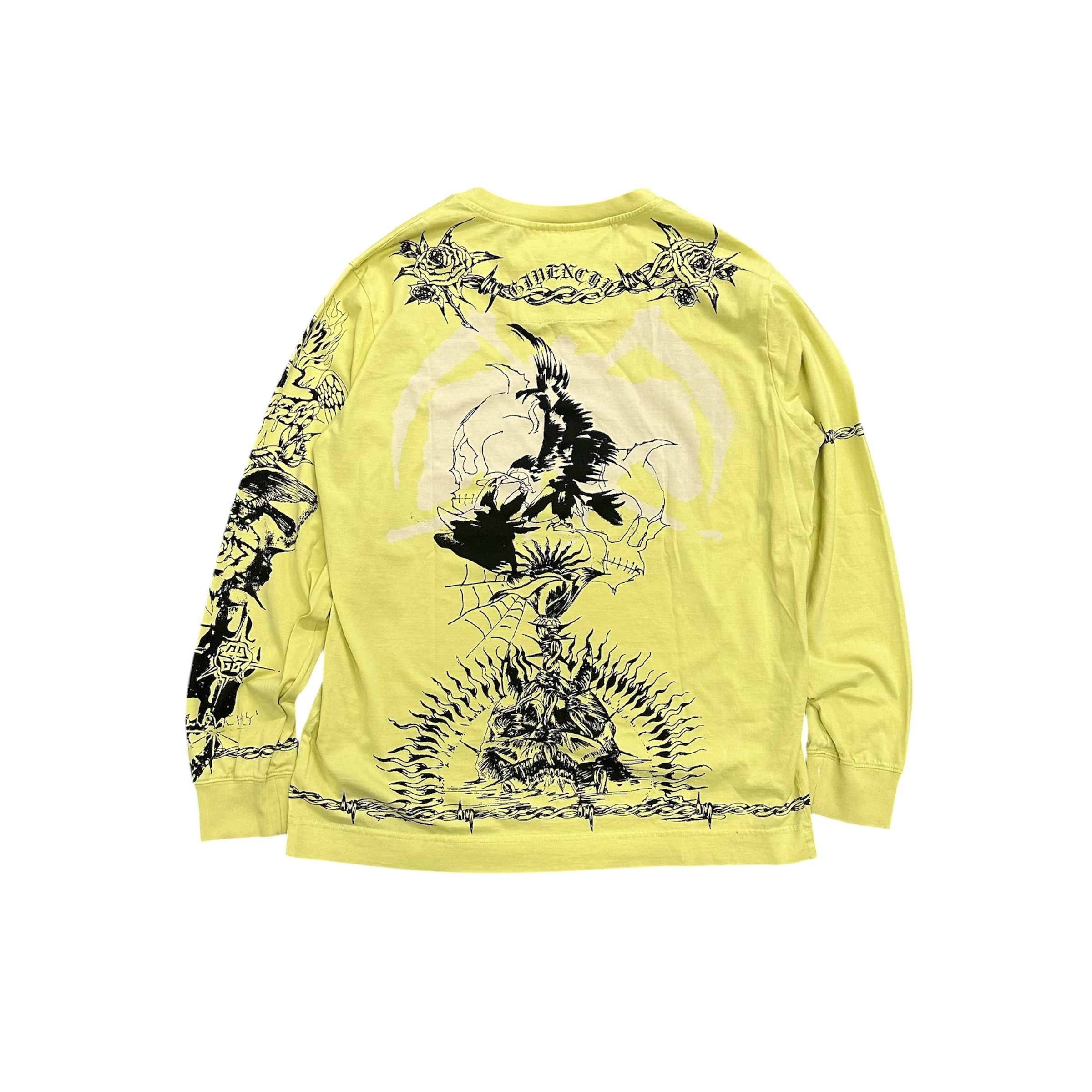 GIVENCHY GREEN TATTOO LONGSLEEVE