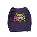 HYSTERIC GLAMOUR PURPLE REVOLVER LONGSLEEVE.