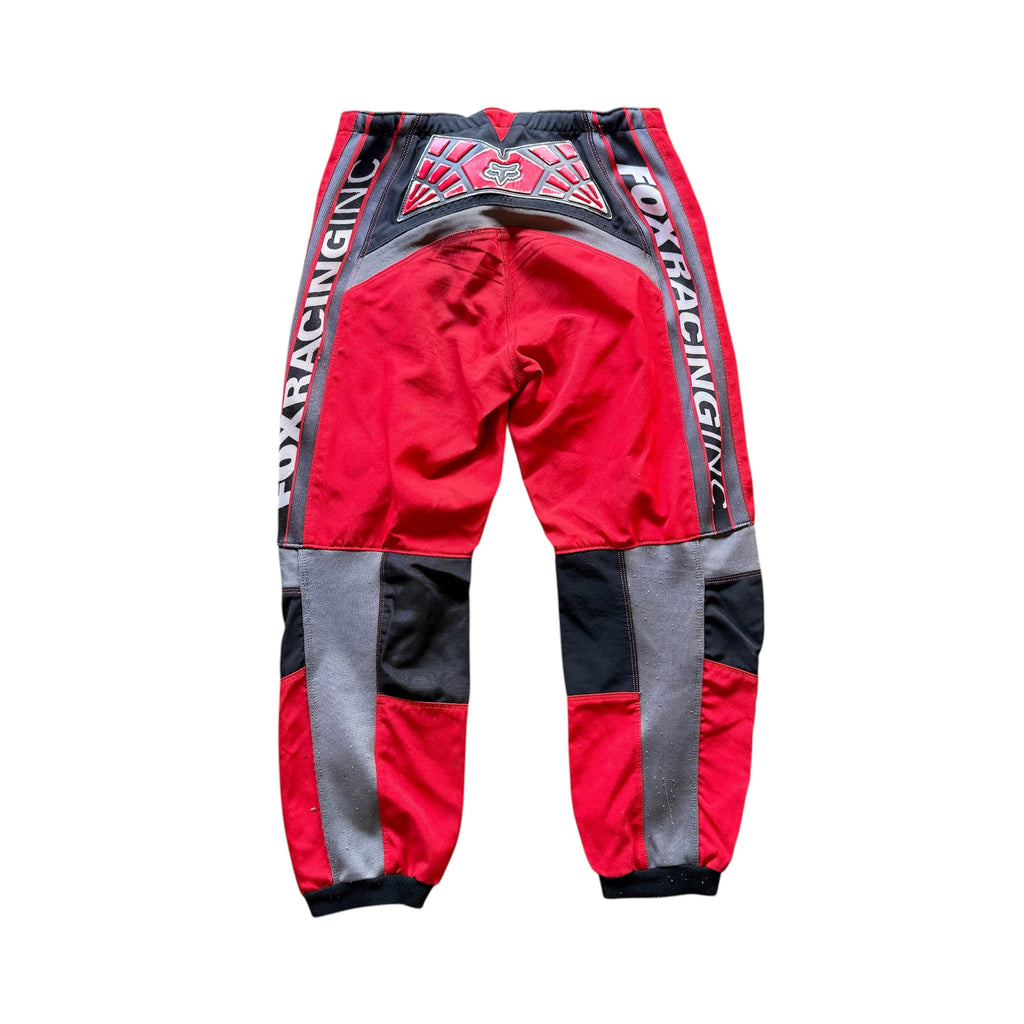FOX MOTOR CROSS RED PANTS.