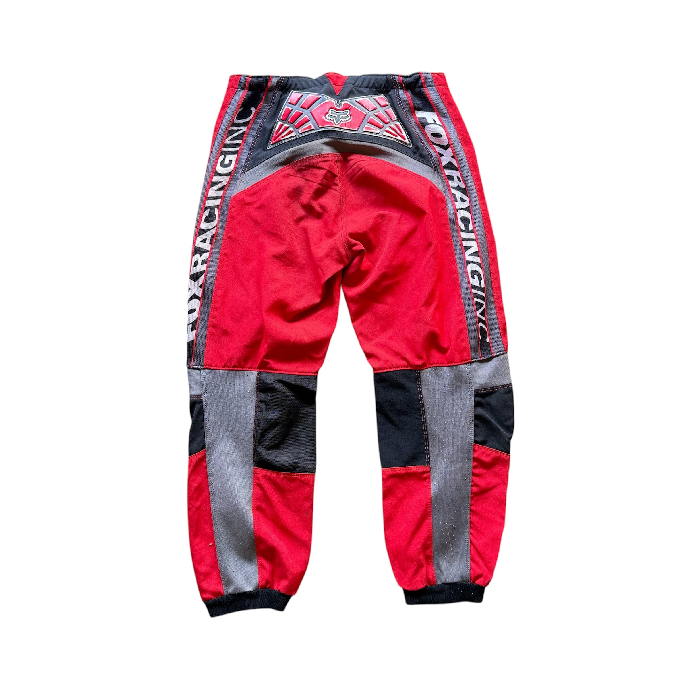 FOX MOTOR CROSS RED PANTS.