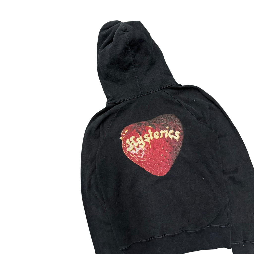 HYSTERIC GLAMOUR SKULLBERRY LOGO HOODIE.