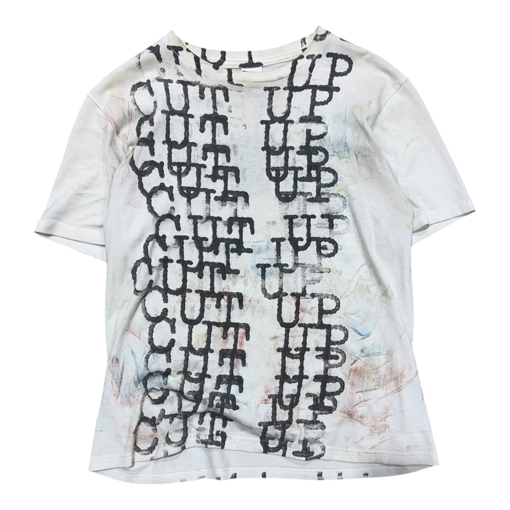 NUMBER (N)INE SS02 CUT UP GRAPHIC T-SHIRT.