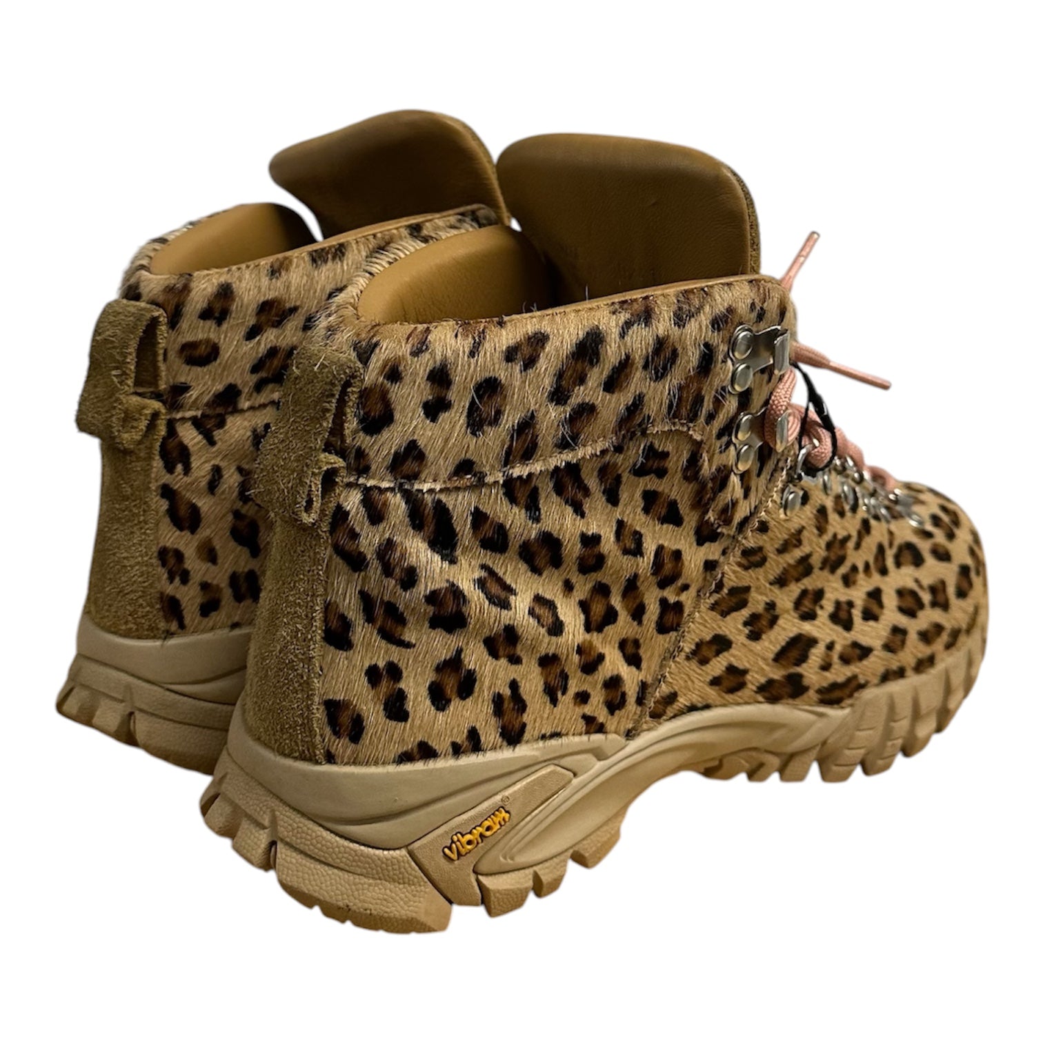 DIEMME MASER LT HIKER CHEETAH PRINT BOOTS.