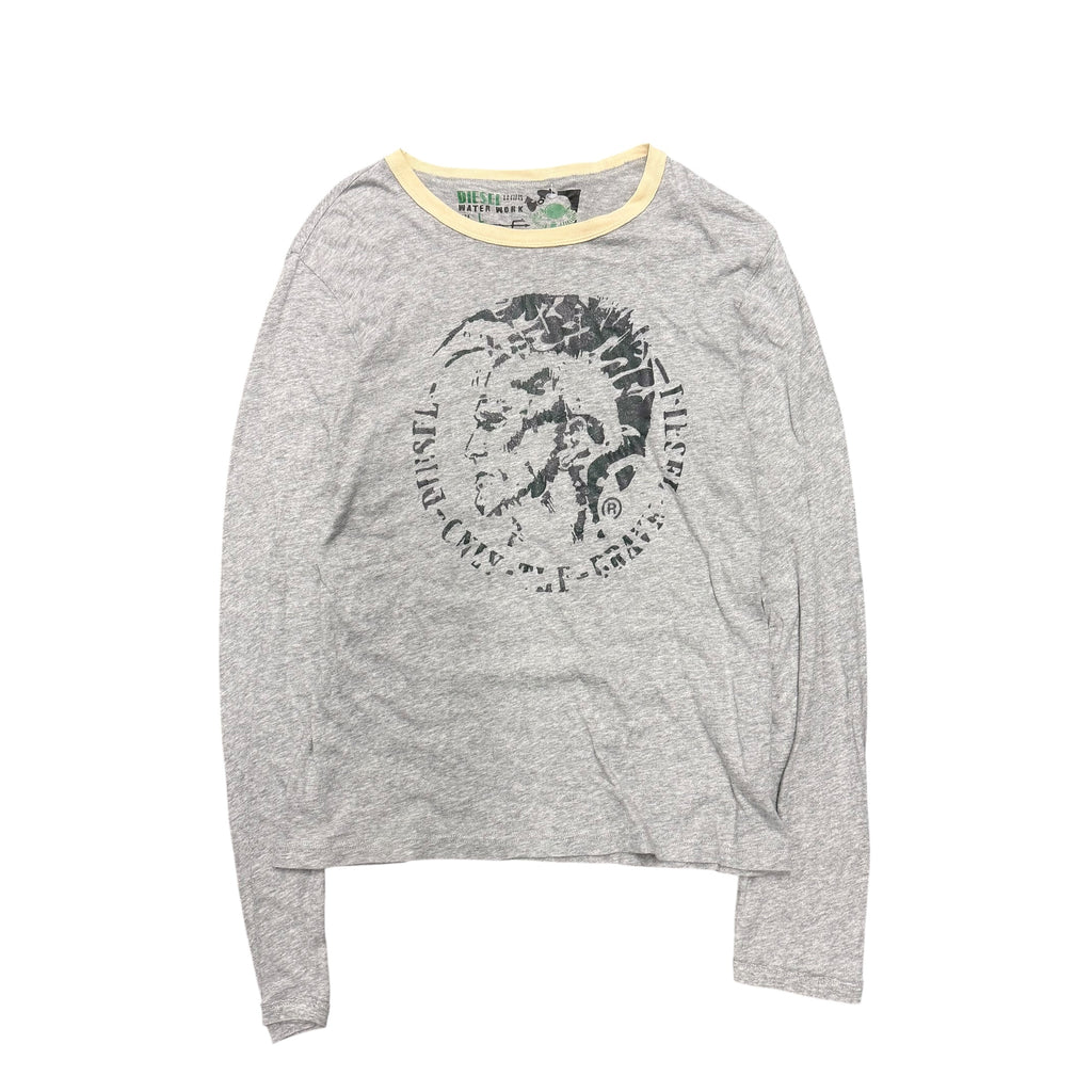DIESEL LOGO LONGSLEEVE TEE