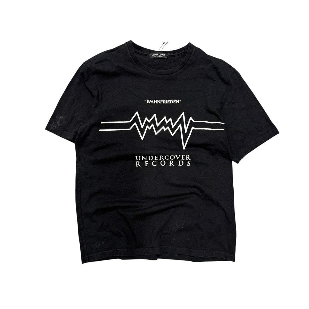 BLACK UNDERCOVER RECORDS TEE.