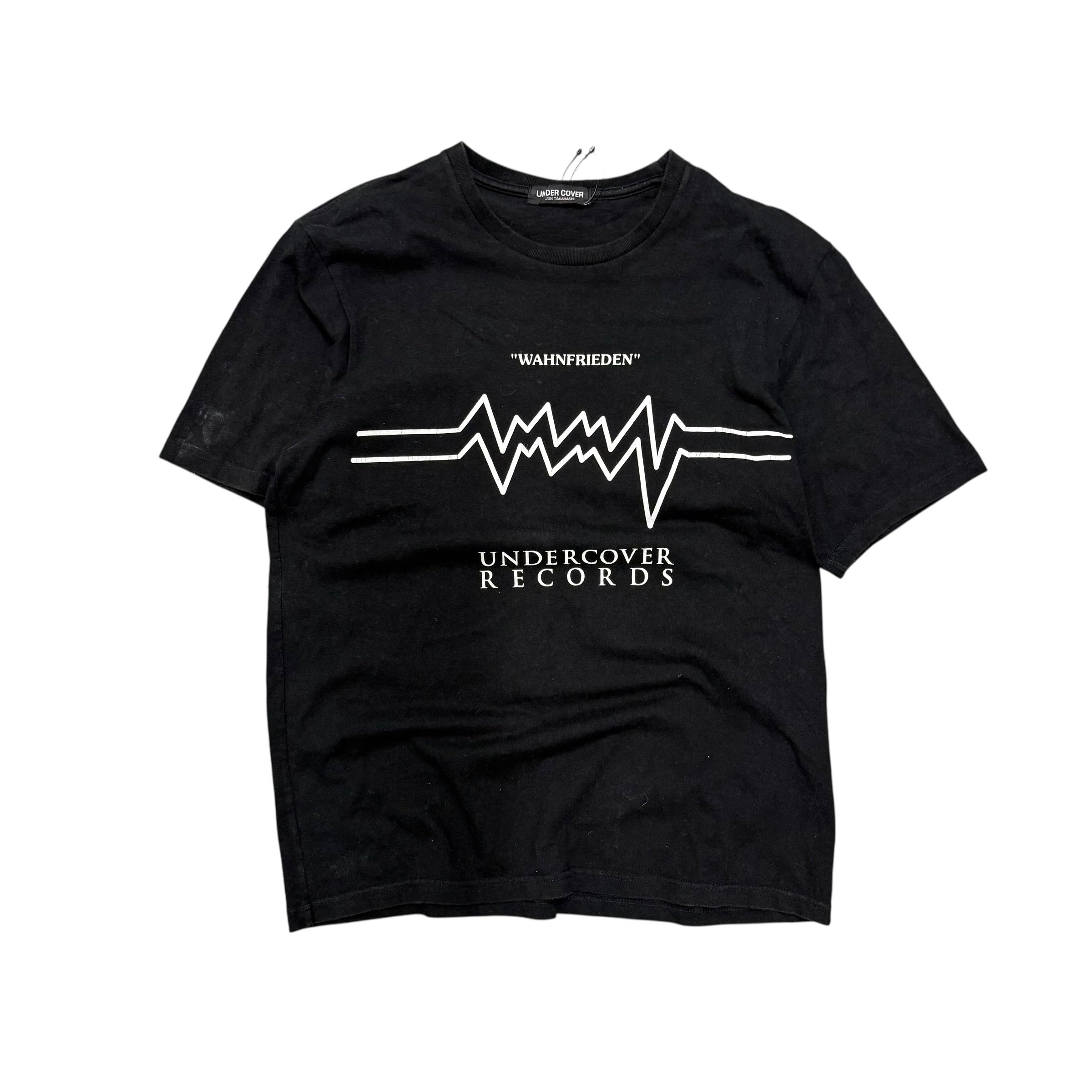 BLACK UNDERCOVER RECORDS TEE.