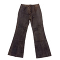 MARCELLE RENÈE LEATHER LACEUP PANTS.