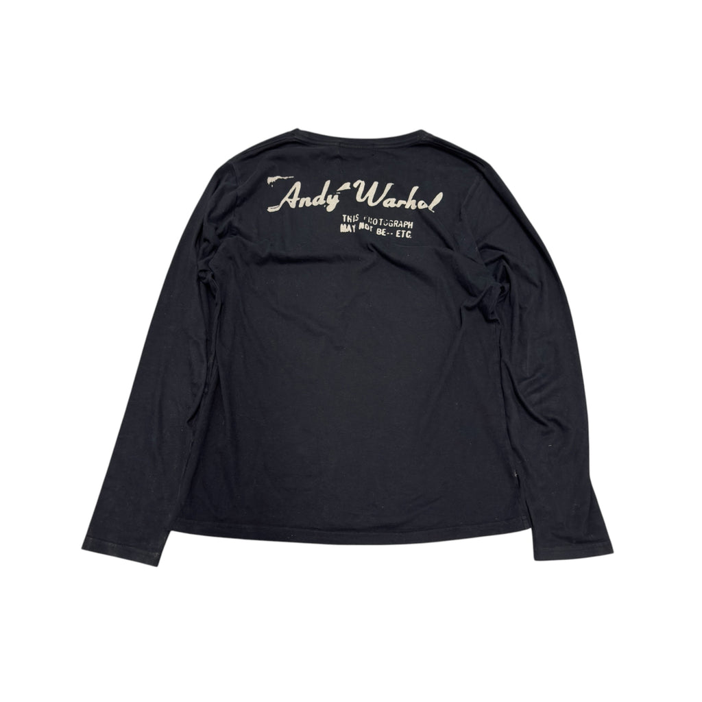 HYSTERIC GLAMOUR X ANDY WARHOL LONGSLEEVE.