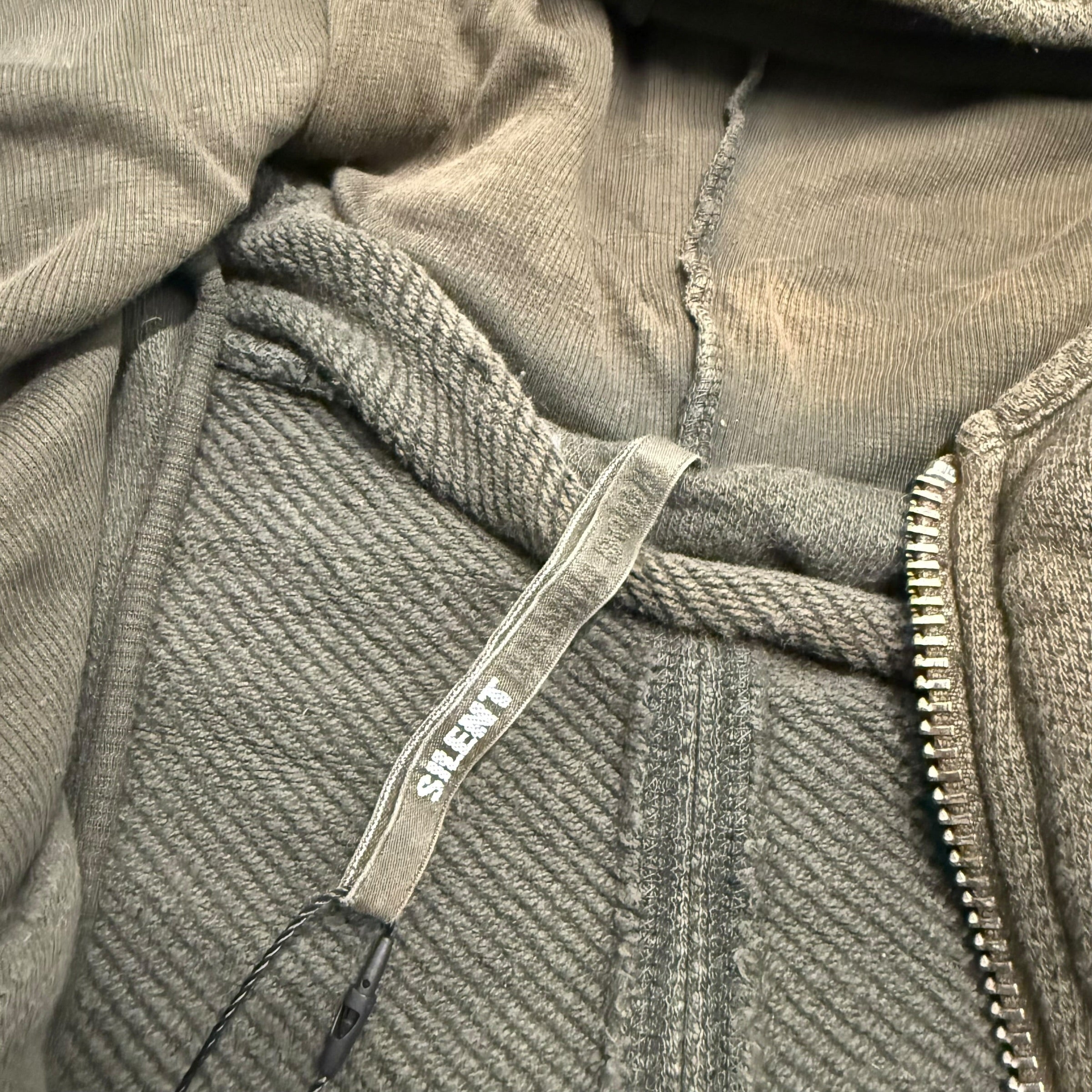 SILENT BY DAMIR DOMA GREEN FOREST ZIP UP.