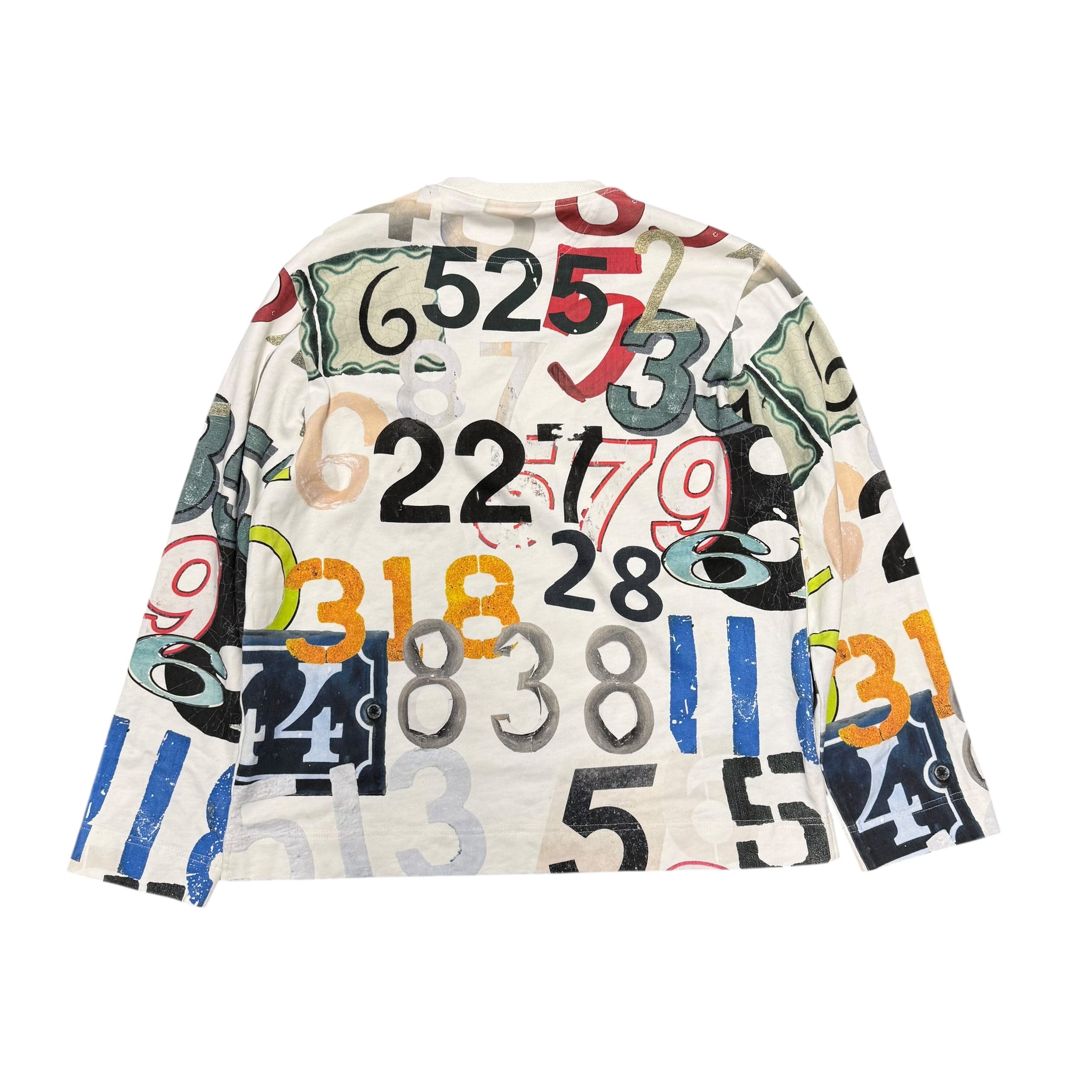 ARIS TATALOVICH NUMBERS SWEATSHIRT.