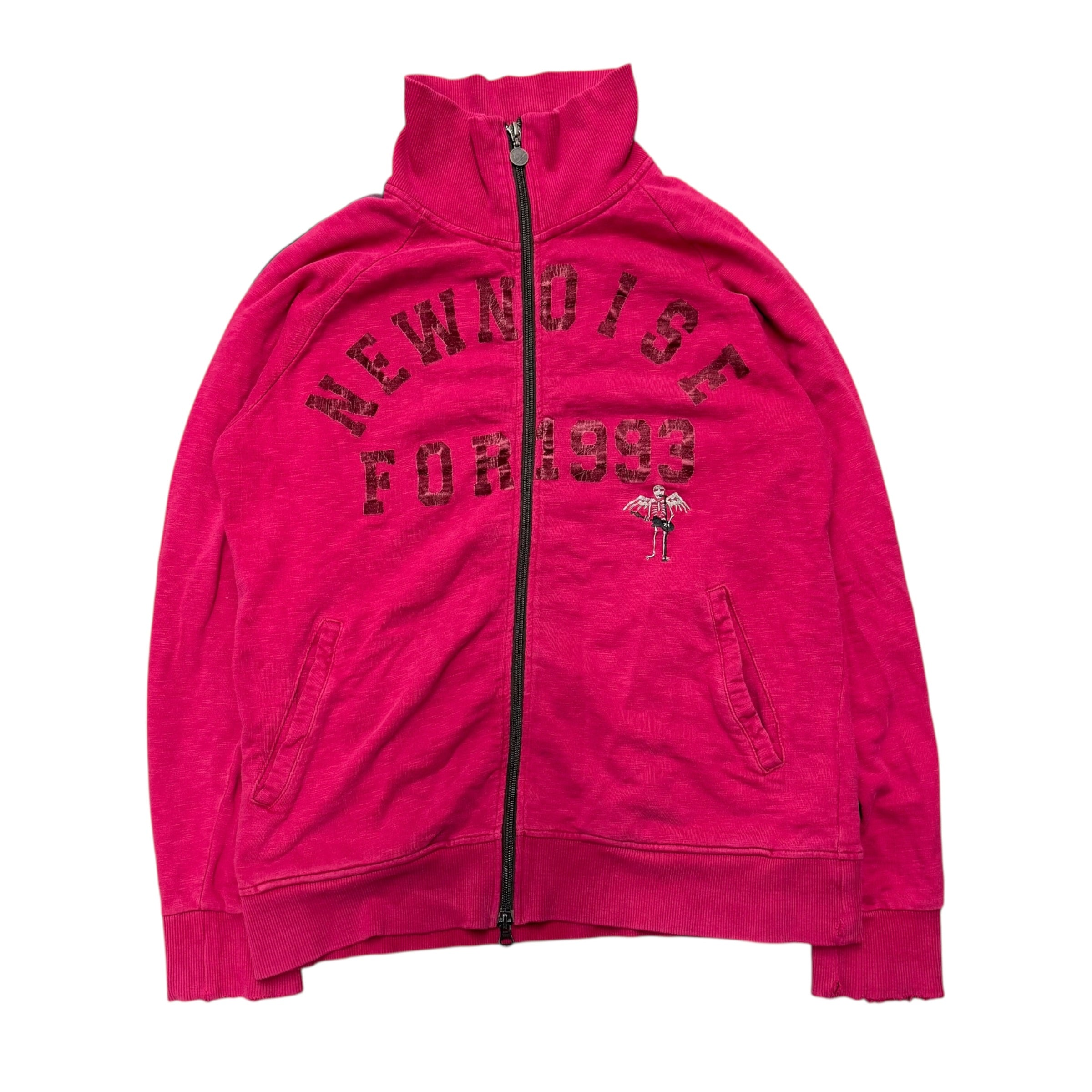 PPFM "NEW NOISE FOR 1993" PINK TRACK JACKET.