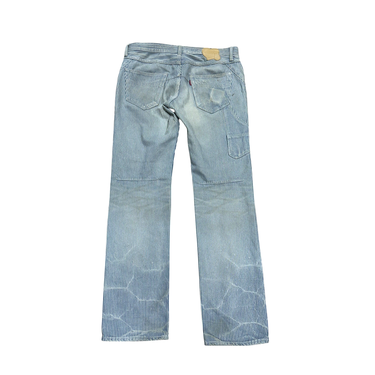 NUMBER (N)INE PINSTRIPE DENIMS.