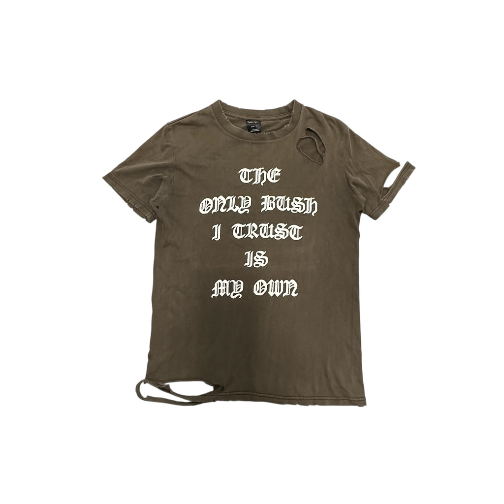 NUMBER (N)INE AUTUMN/WINTER 2004 BUSH TEE.